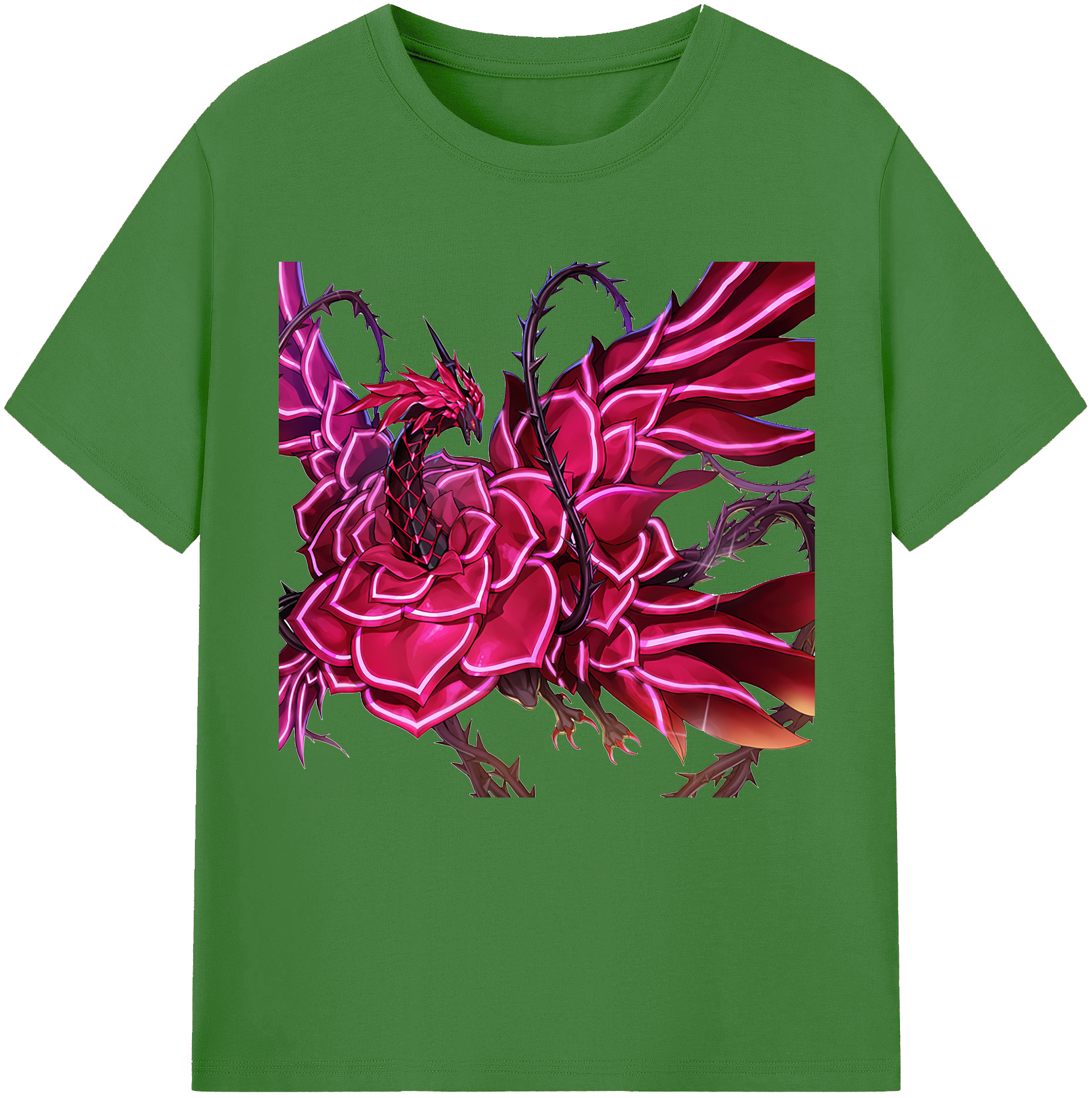 （画像用） 遊☆戯☆王 Yu-Gi-Oh! レディースカジュアルプリントTシャツ（綿100％）